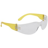 Portwest PS32 Wrap Around Plus Clear Safety Glasses - Anti Scratch & Anti Fog Lens