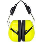 Portwest PS47 Endurance HV Clip On Ear Defenders - SNR 27dB