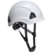 Portwest PS53 Height Endurance Safety Helmet - Non Vented Wheel Ratchet Short Peak