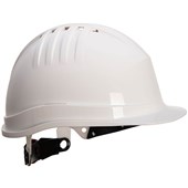 Portwest PS62 Expertline Safety Helmet – Vented – Wheel Ratchet Harness – Standard Peak