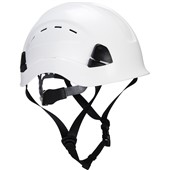 Portwest PS73 Working At Height Endurance Mountaineer Safety Helmet - Vented Wheel Ratchet Short Peak