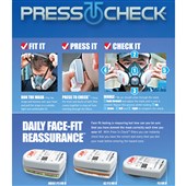 JSP Press To Check A2P3 Filters For Force 8 & Force 10 Mask (Pair) BMN740-000-600