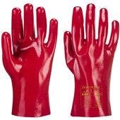 Portwest A427 PVC Gauntlet Gloves 27cm