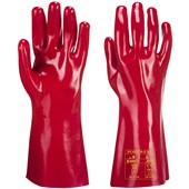 Portwest A435 PVC Gauntlet Gloves 35cm