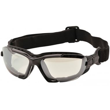 Portwest PW11 Levo Hybrid Clear Safety Glasses - Anti Scratch & Anti Fog Lens Portwest PW11 Levo Hybrid Clear Safety Glasses - Anti Scratch & Anti Fog Lens