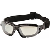 Portwest PW11 Levo Hybrid Clear Safety Glasses - Anti Scratch & Anti Fog Lens