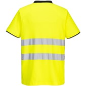 Portwest PW213 PW2 Yellow/Black Polycotton Hi Vis T Shirt