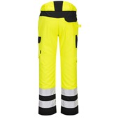 Portwest PW241 PW2 Yellow/Black Polycotton Hi Vis Service Trouser