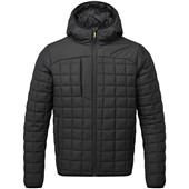 Portwest PW329 PW3 Black Lined Padded Square Baffle Jacket