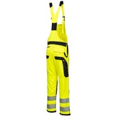 Portwest PW344 PW3 Yellow Polycotton Hi Vis Bib & Brace Overalls