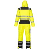 Portwest PW352 PW3 Yellow Hi Vis Thermal Waterproof Overalls