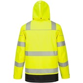 Portwest PW367 PW3 Yellow/Black Mesh Lined Hi Vis 5-in-1 Jacket 