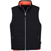 Portwest PW374 PW3 Orange/Black Hi Vis Reversible Bodywarmer 