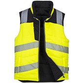 Portwest PW374 PW3 Yellow/Black Hi Vis Reversible Bodywarmer