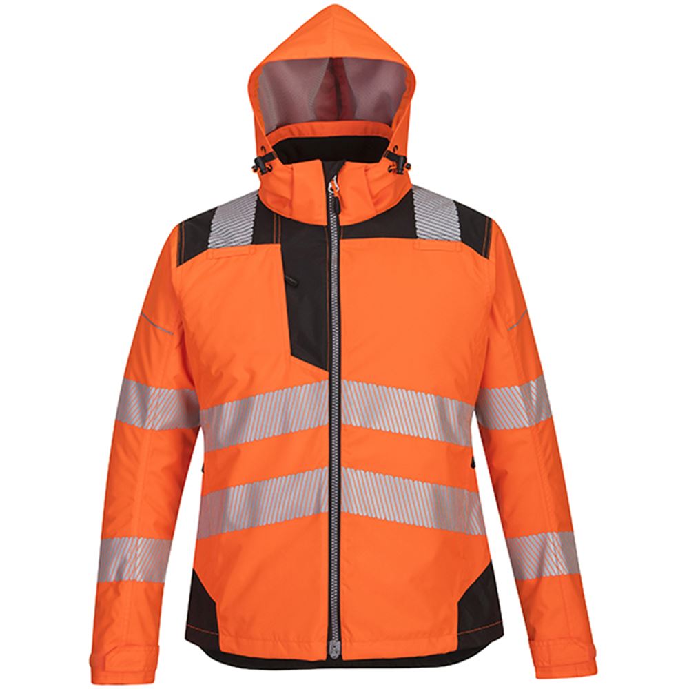 Portwest PW382 PW3 Orange Womens Hi Vis Jacket | Safetec