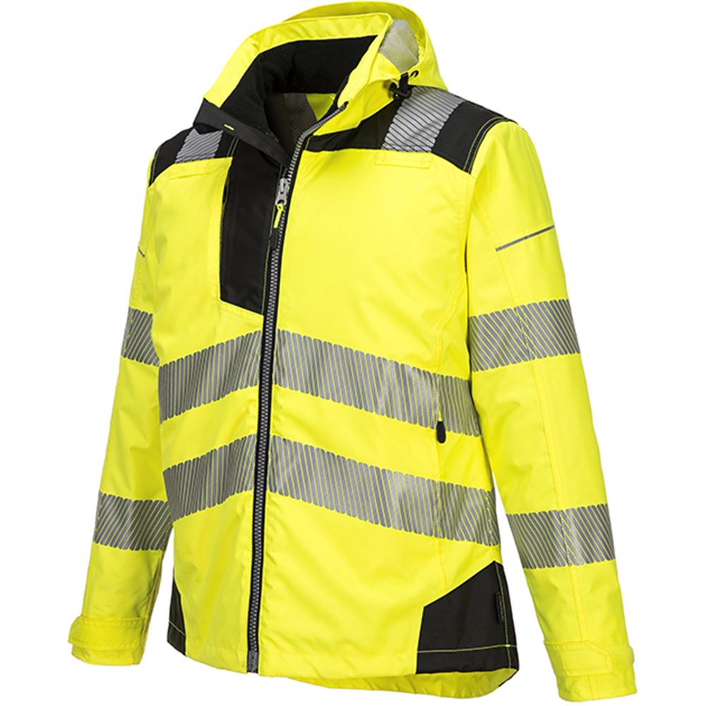 Portwest PW382 PW3 Women's Hi Vis Winter Jacket Yellow | Safetec