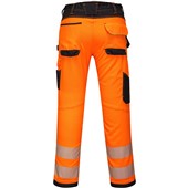 Portwest PW385 PW3 Orange PW3 Polycotton Stretch Lightweight Ladies Hi Vis Trousers