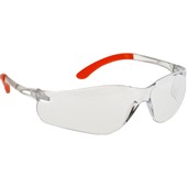 Portwest PW38 Pan View Clear Safety Glasses & Cord - Anti Scratch & Anti Fog Lens