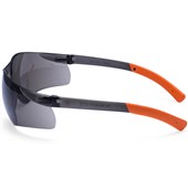 Portwest PW38 Pan View Smoke Safety Sunglasses - Anti Scratch & Anti Fog Lens