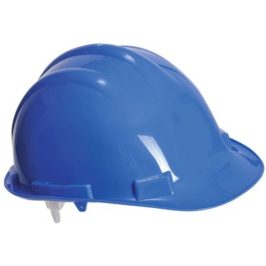 Portwest PW50 Safety Helmet - Non Vented Slip Ratchet Standard Peak Portwest PW50 Safety Helmet - Non Vented Slip Ratchet Standard Peak