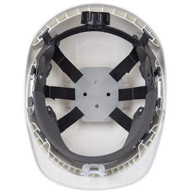 Portwest PW55 Endurance Visor Safety Helmet - Vented Wheel Ratchet Short Peak Portwest PW55 Endurance Visor Safety Helmet - Vented Wheel Ratchet Short Peak