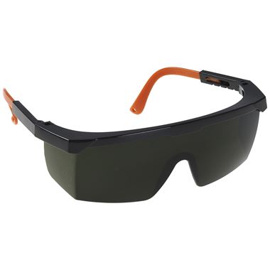 Portwest PW68 Welding Safety Glasses - Green Shade 5 Lens