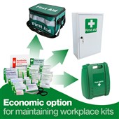 Refill Kit - For British Standard Workplace First Aid Kit