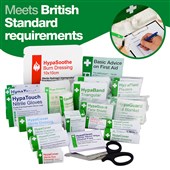 Refill Kit - For British Standard Workplace First Aid Kit