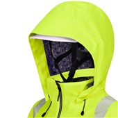 Pulsar React RCT800 Yellow Recycled Waterproof Hi Vis Shell Jacket