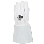 Polyco SuperGlove RE-PRO/NB Leather Volt Protector Gauntlet - Worn Over Electricians Gloves
