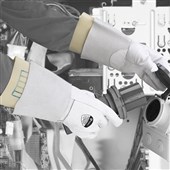 Polyco SuperGlove RE-PRO/NB Leather Volt Protector Gauntlet - Worn Over Electricians Gloves