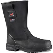 Rock Fall RF040 Manitoba Black Composite Freezer Rigger Safety Boot S3 HI CI HRO SRC