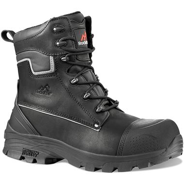 Rock Fall RF15 Shale Black Side Zip Safety Boot S3 HI CI HRO SRC