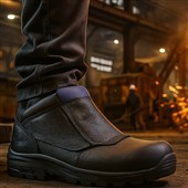 Rock Fall RF5005 Fuse Metal Free Metatarsal Flame Resistant Welders Safety Boot S3 HI CI M HRO SRC