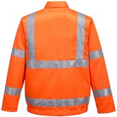 Portwest RT40 Orange Polycotton Hi Vis Jacket