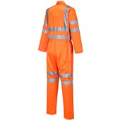 Portwest RT42 Orange Polycotton Hi Vis Overalls