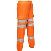 MASCOTs fluorescent orange workwear with reflective bands