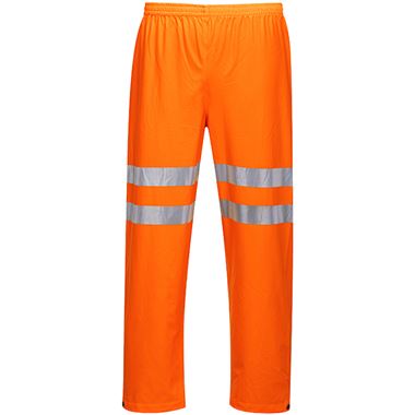 Portwest RT51 Sealtex Ultra Orange Hi Vis Breathable Waterproof Trousers