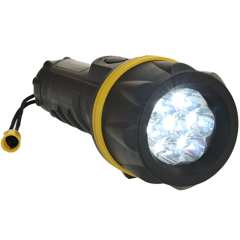 PA60 Rubber LED Torch - 31 Lumens