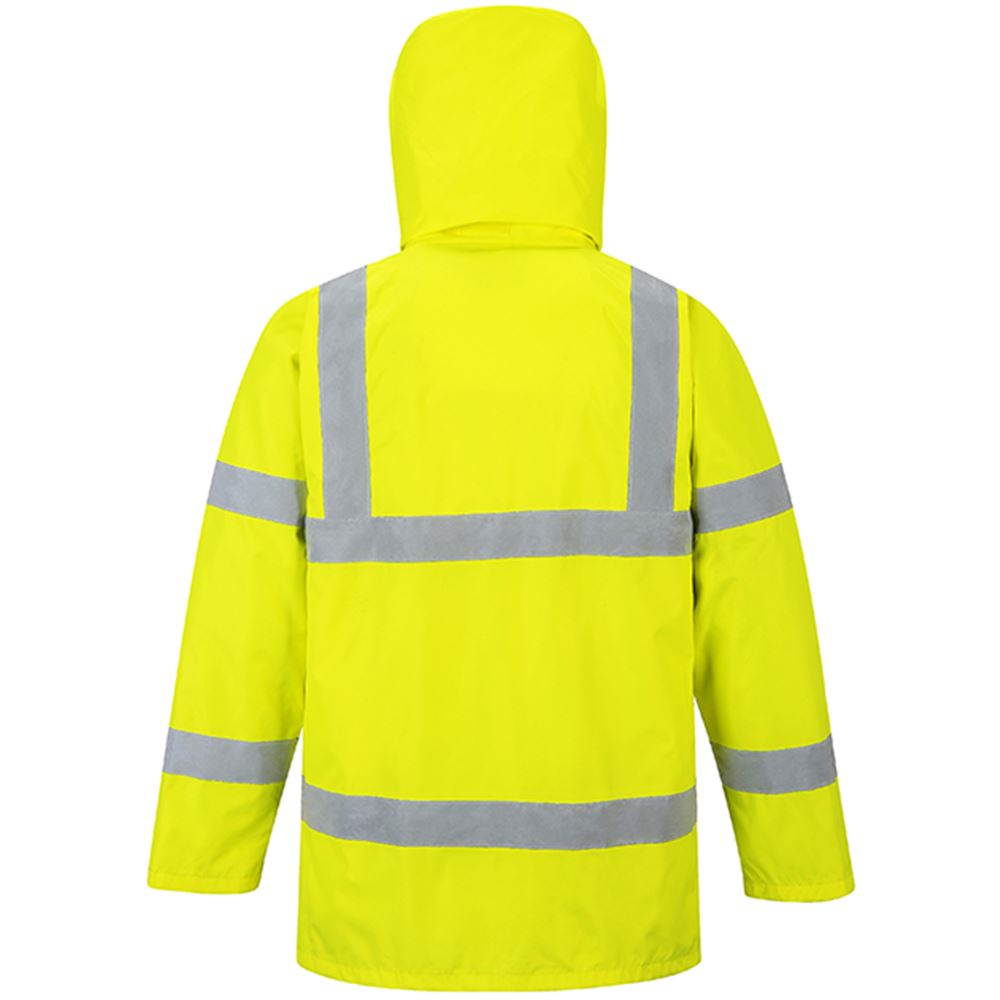 Portwest S160 Yellow Hi Vis Waterproof Jacket | Safetec