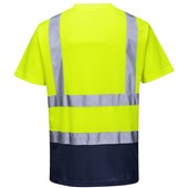 Portwest S378 Yellow/Navy Hi Vis Two Tone T-shirt 