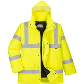 Portwest S461 Yellow Padded Breathable Waterproof Hi Vis Jacket