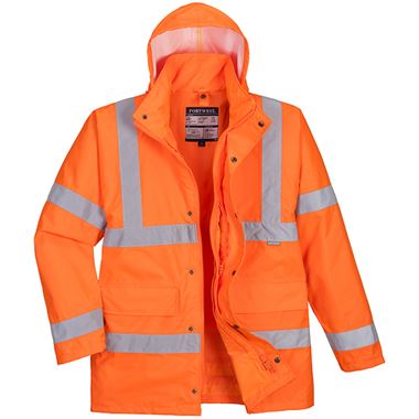 Portwest S468 Orange Waterproof 4 in 1 Hi Vis Jacket