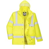 Portwest S468 Yellow Waterproof 4 in 1 Hi Vis Jacket