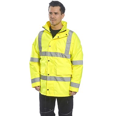 Portwest S468 Yellow Hi Vis 4-in-1 Jacket Portwest S468 Yellow Hi Vis 4-in-1 Jacket