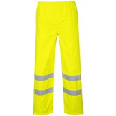 Portwest S487 Yellow Hi Vis Breathable Waterproof Trousers