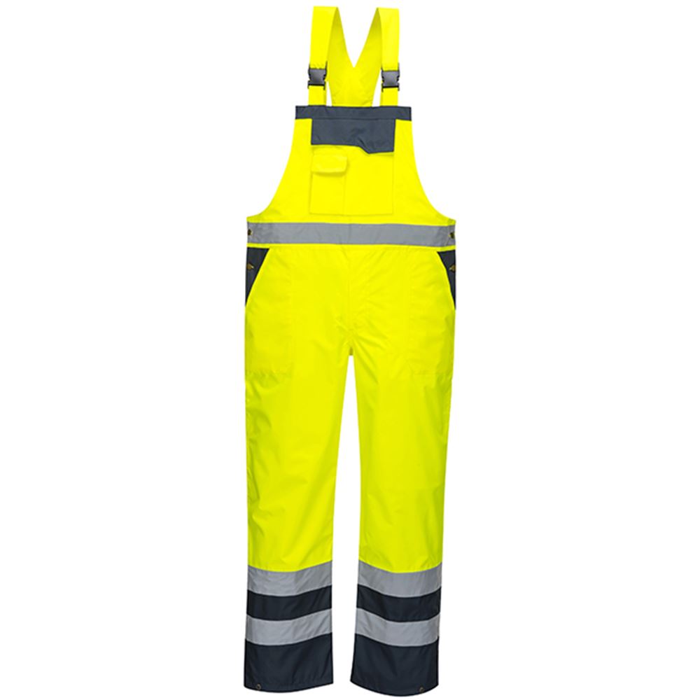 Hi vis bib sales and brace overalls waterproof