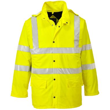 Portwest S490 Sealtex Ultra Yellow Padded Breathable Waterproof Hi Vis Jacket