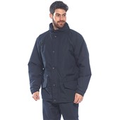 Portwest S530 Arbroath Navy Fleece Lined Breathable Waterproof Jacket