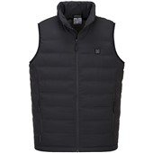 Portwest S549 Black Padded Ultrasonic Heated Tunnel Gilet 